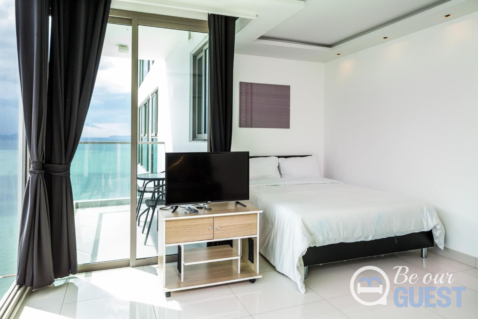 Stunning Sea View Condo On The Beach - Monthly Stay Pattaya Rom bilde