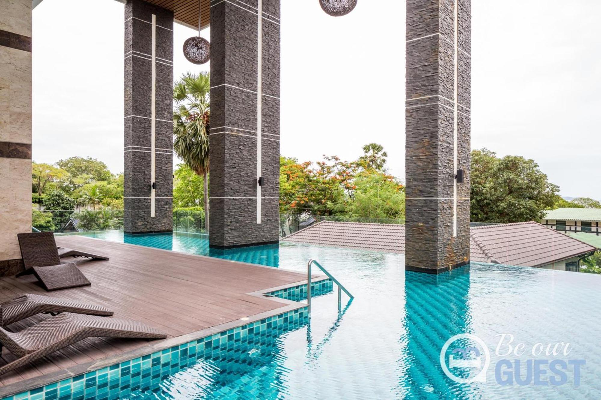 Stunning Sea View Condo On The Beach - Monthly Stay Pattaya Eksteriør bilde